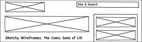 A Sketchy Wireframe