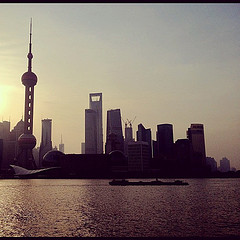 A view from The Bund