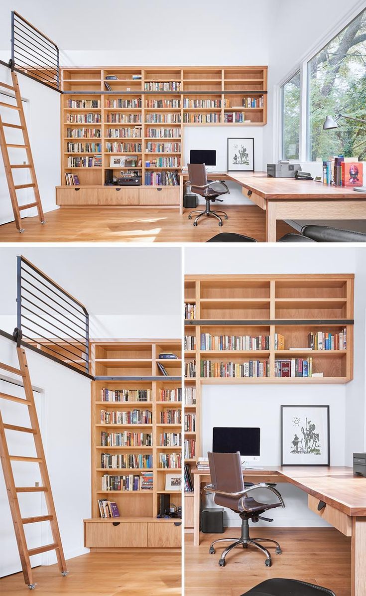 This Home Office Has A Loft Bedroom So It Can Also Be Used As A Guest Suite