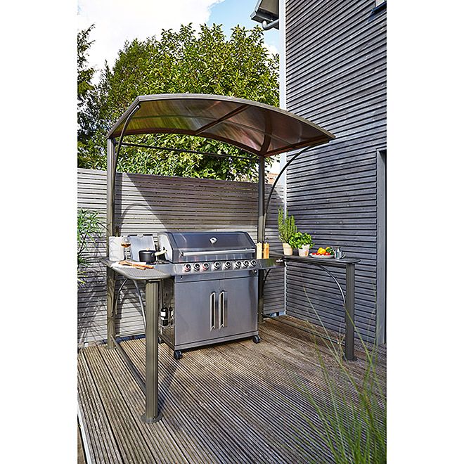 Sunfun Grillpavillon BBQ (L x B: 213 x 150 cm, Anthrazit) | BAUHAUS